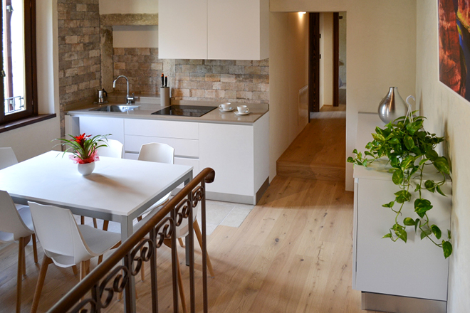 Cucina appartamento Relax Porta della Muda